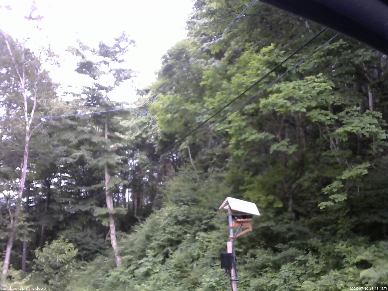長野県菅平高原 ゆたか山荘 温度計 2026/07/10 16:45