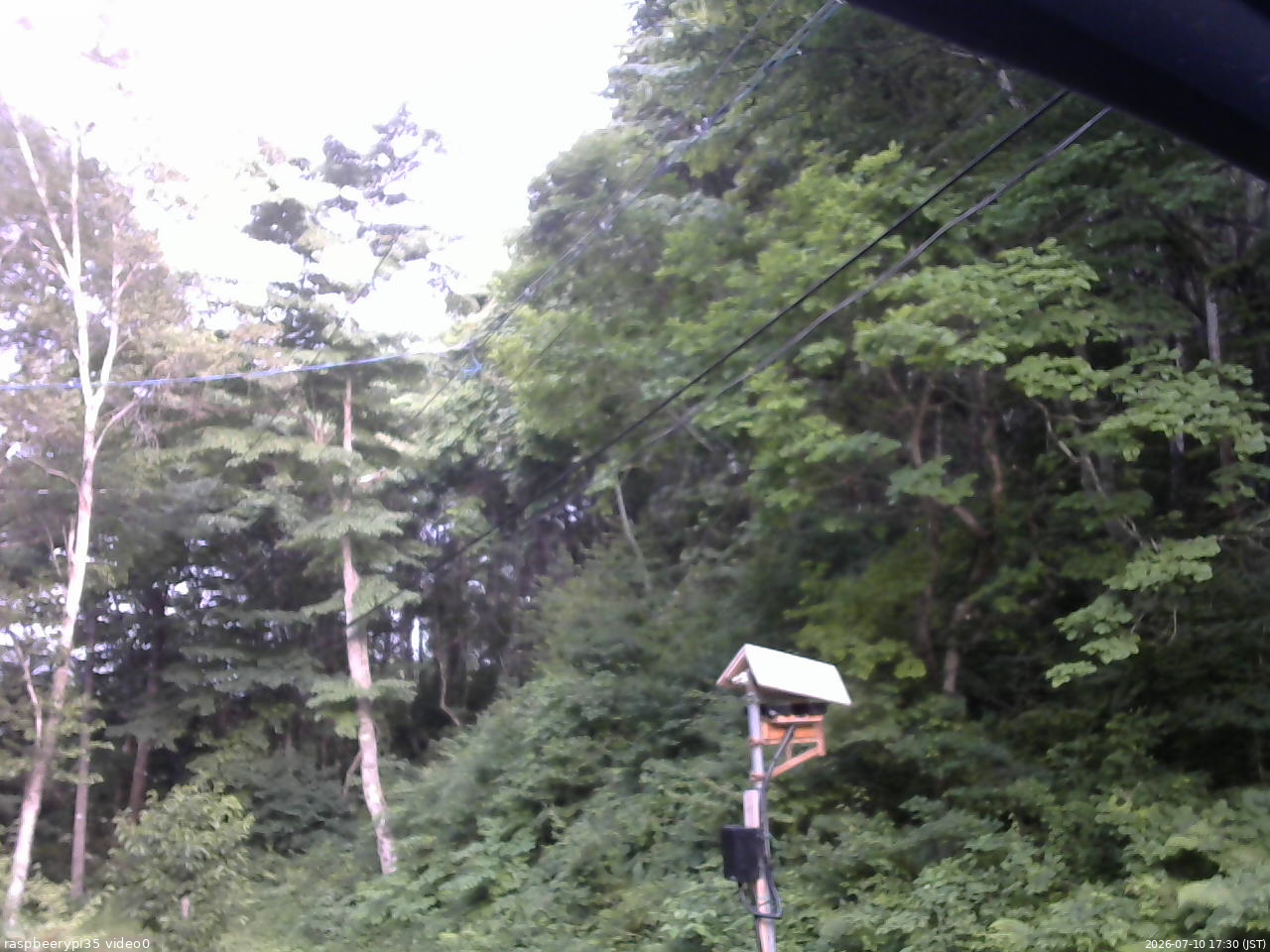 長野県菅平高原 ゆたか山荘 温度計 2026/07/10 17:30