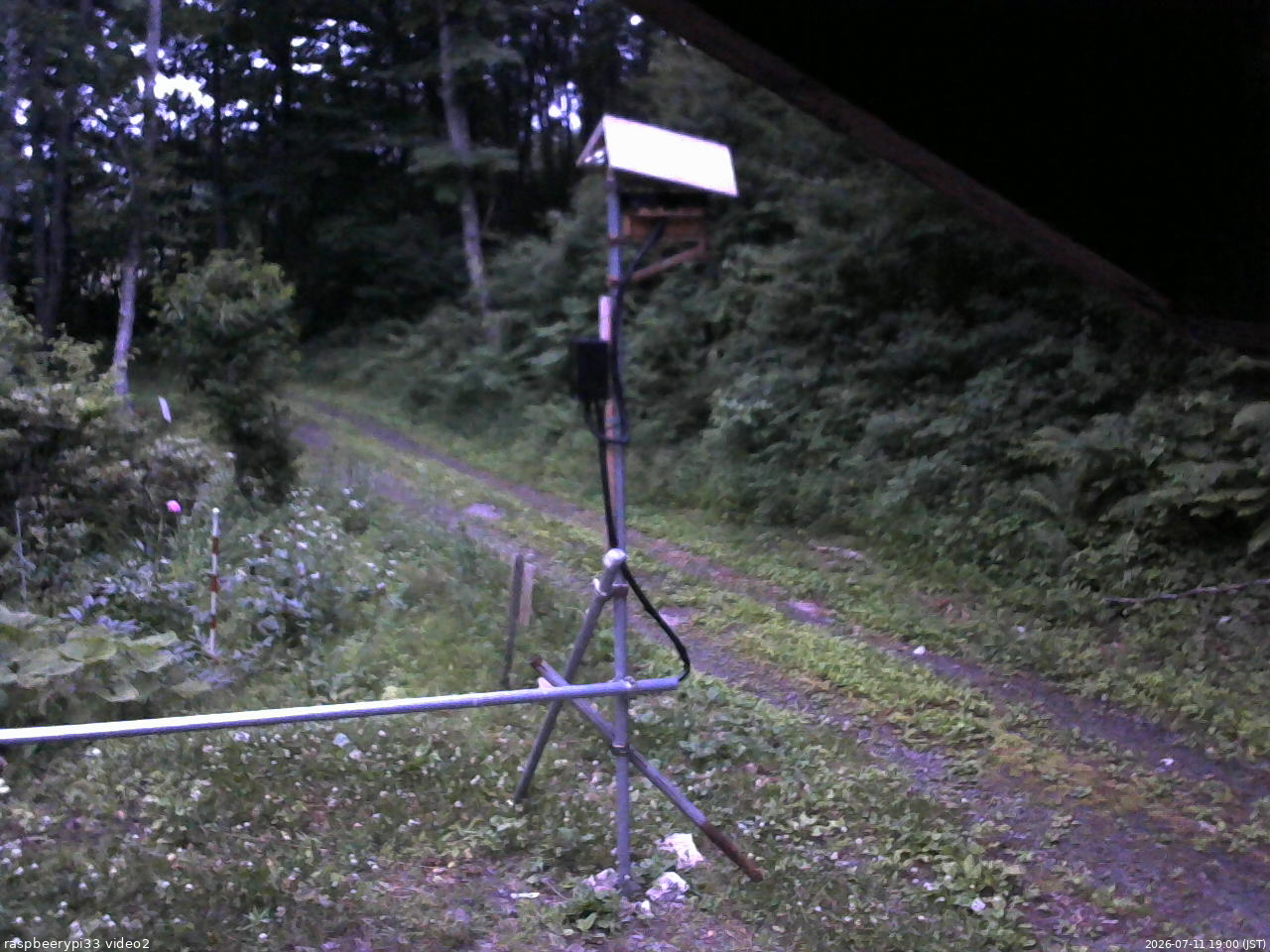 長野県菅平高原 ゆたか山荘 南側 2026/07/11 19:00