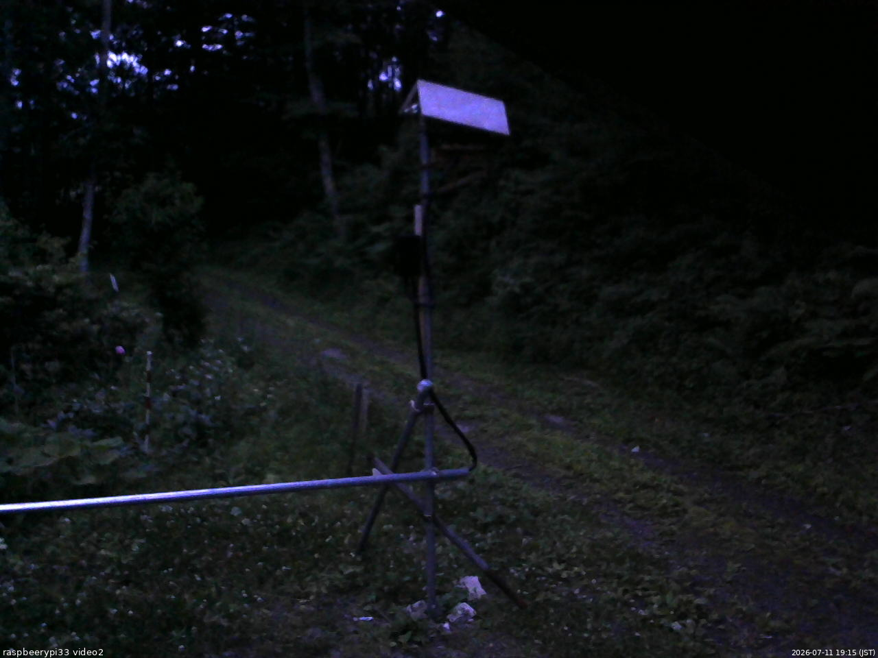 長野県菅平高原 ゆたか山荘 南側 2026/07/11 19:15