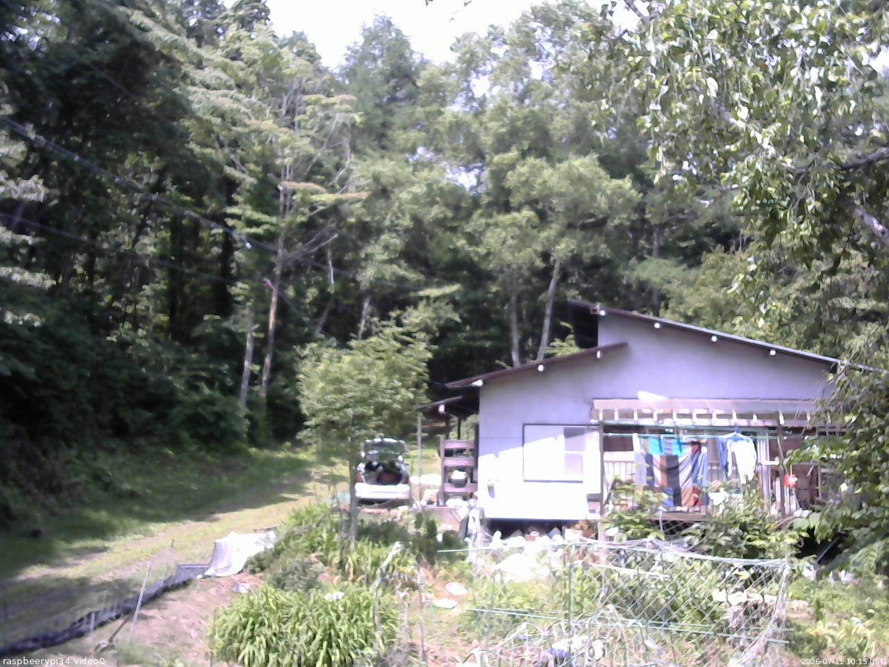 長野県菅平高原 ゆたか山荘 西側(坂上) 2026/07/11 10:15