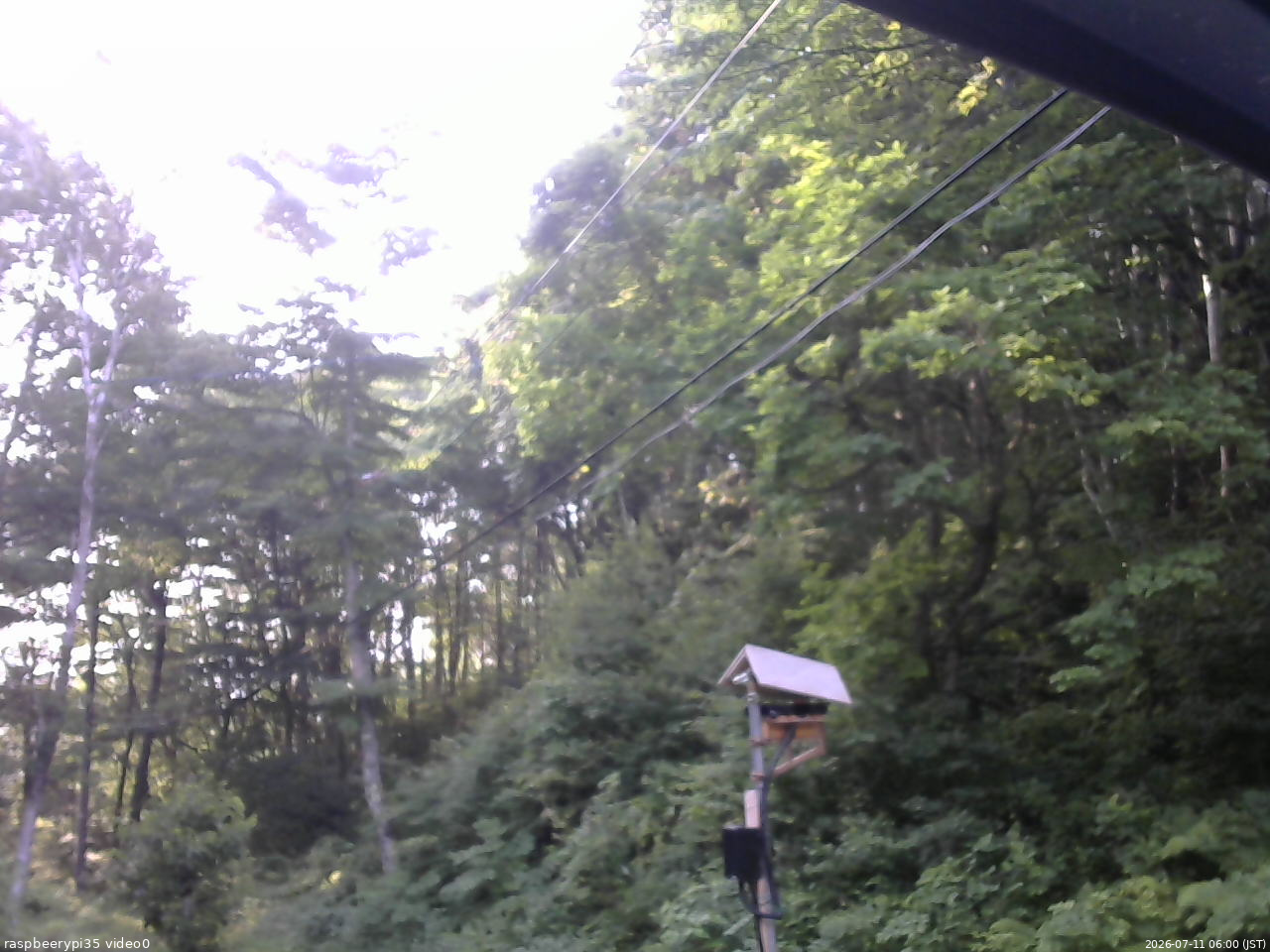 長野県菅平高原 ゆたか山荘 温度計 2026/07/11 06:00