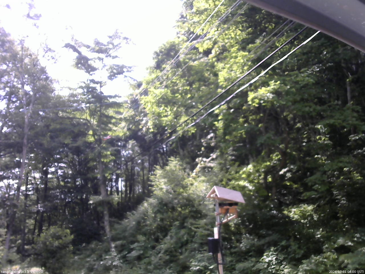 長野県菅平高原 ゆたか山荘 温度計 2026/07/11 08:00