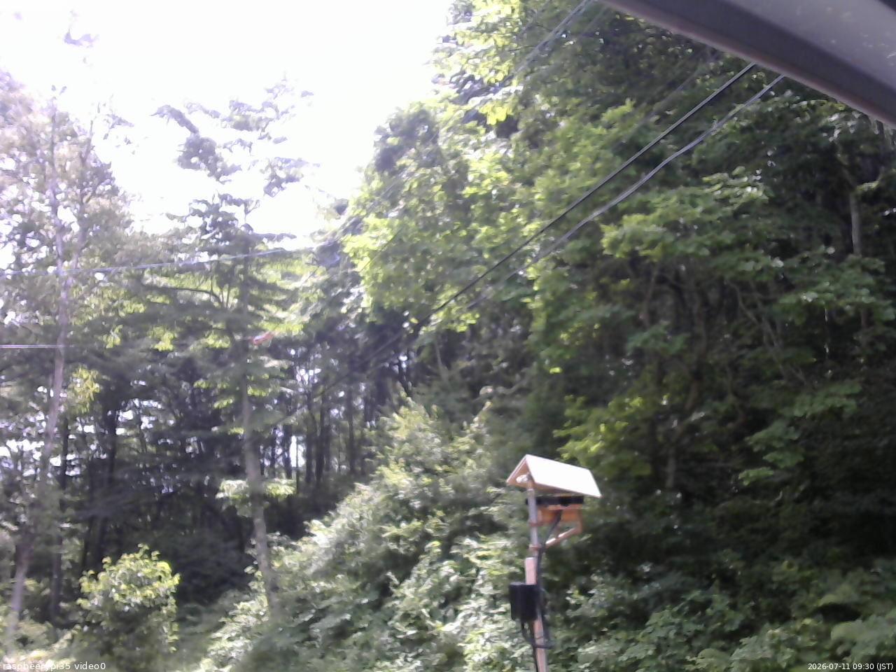 長野県菅平高原 ゆたか山荘 温度計 2026/07/11 09:30