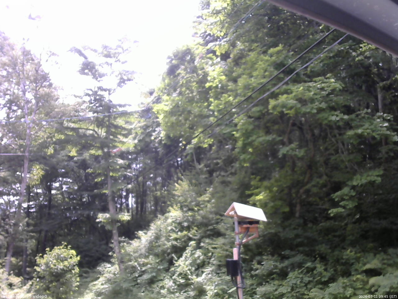 長野県菅平高原 ゆたか山荘 温度計 2026/07/11 09:45