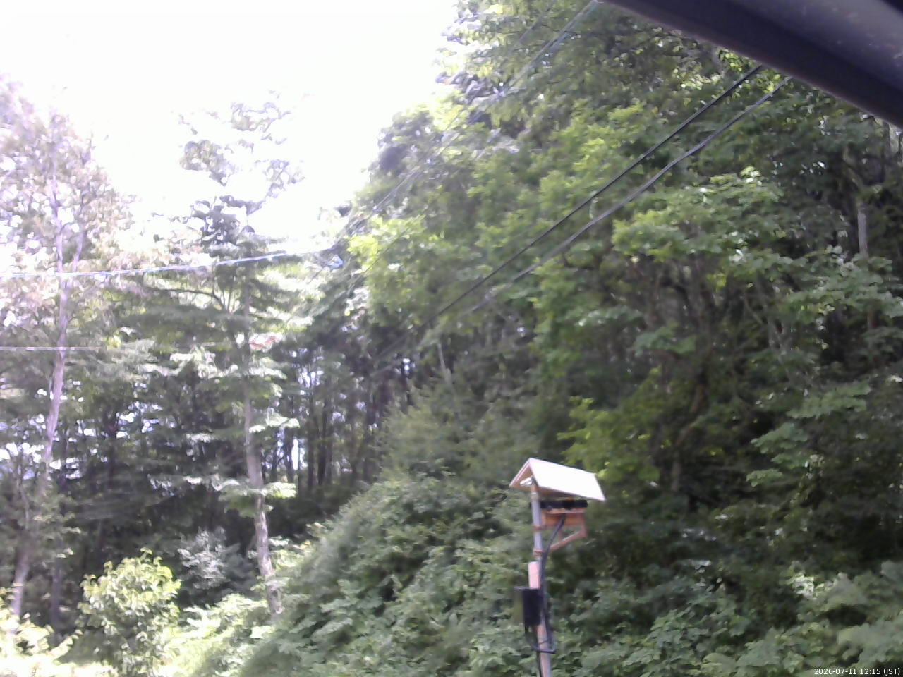 長野県菅平高原 ゆたか山荘 温度計 2026/07/11 12:15