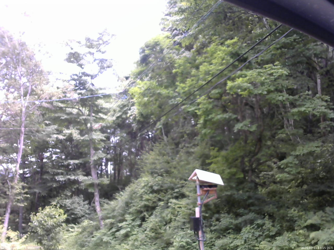 長野県菅平高原 ゆたか山荘 温度計 2026/07/11 13:15