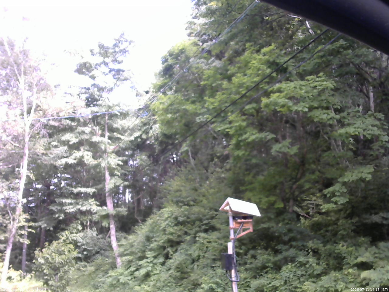 長野県菅平高原 ゆたか山荘 温度計 2026/07/11 14:15