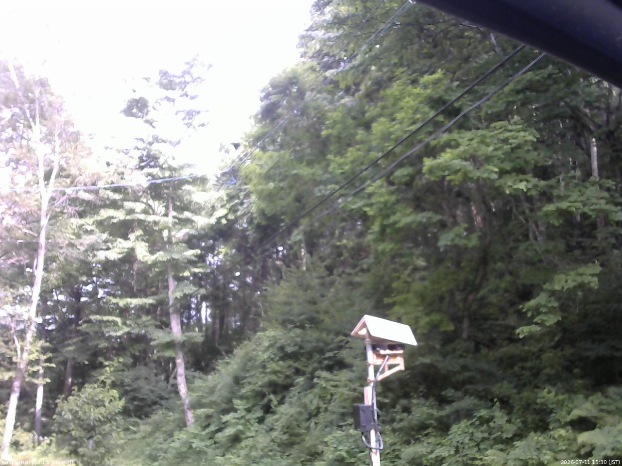 長野県菅平高原 ゆたか山荘 温度計 2026/07/11 15:30