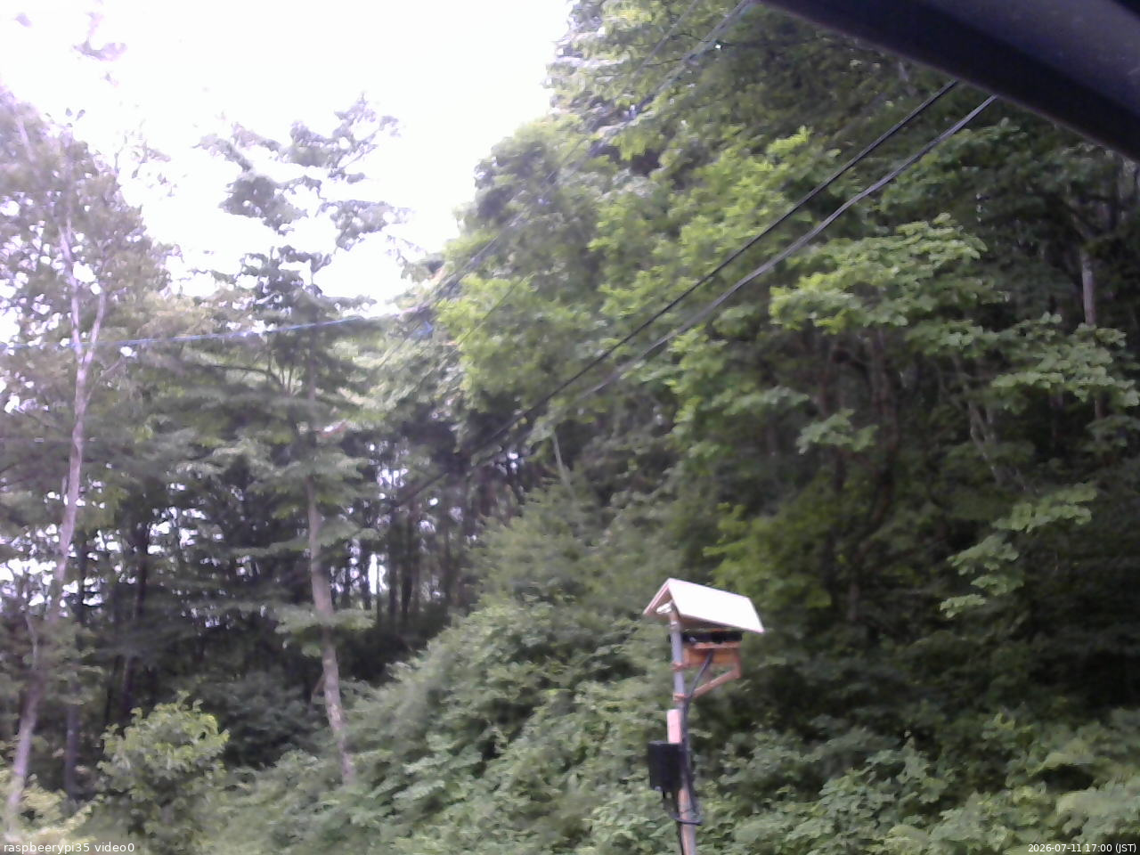 長野県菅平高原 ゆたか山荘 温度計 2026/07/11 17:00
