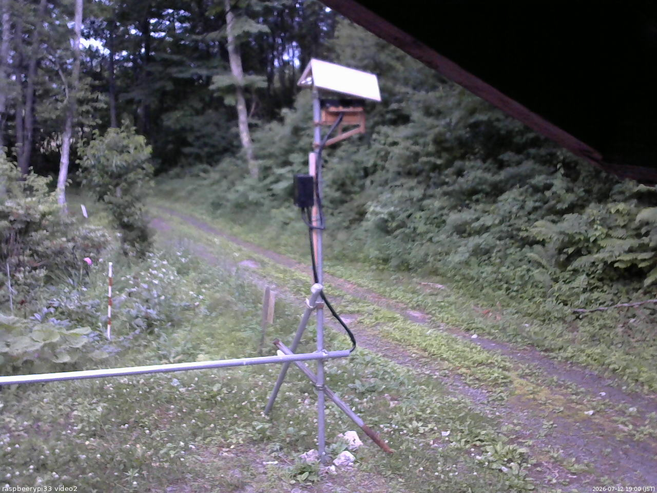 長野県菅平高原 ゆたか山荘 南側 2026/07/12 19:00