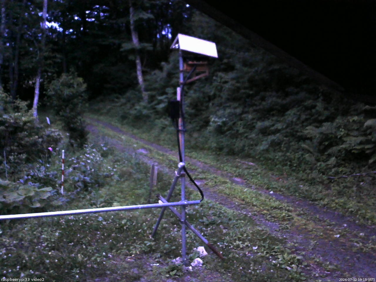 長野県菅平高原 ゆたか山荘 南側 2026/07/12 19:15