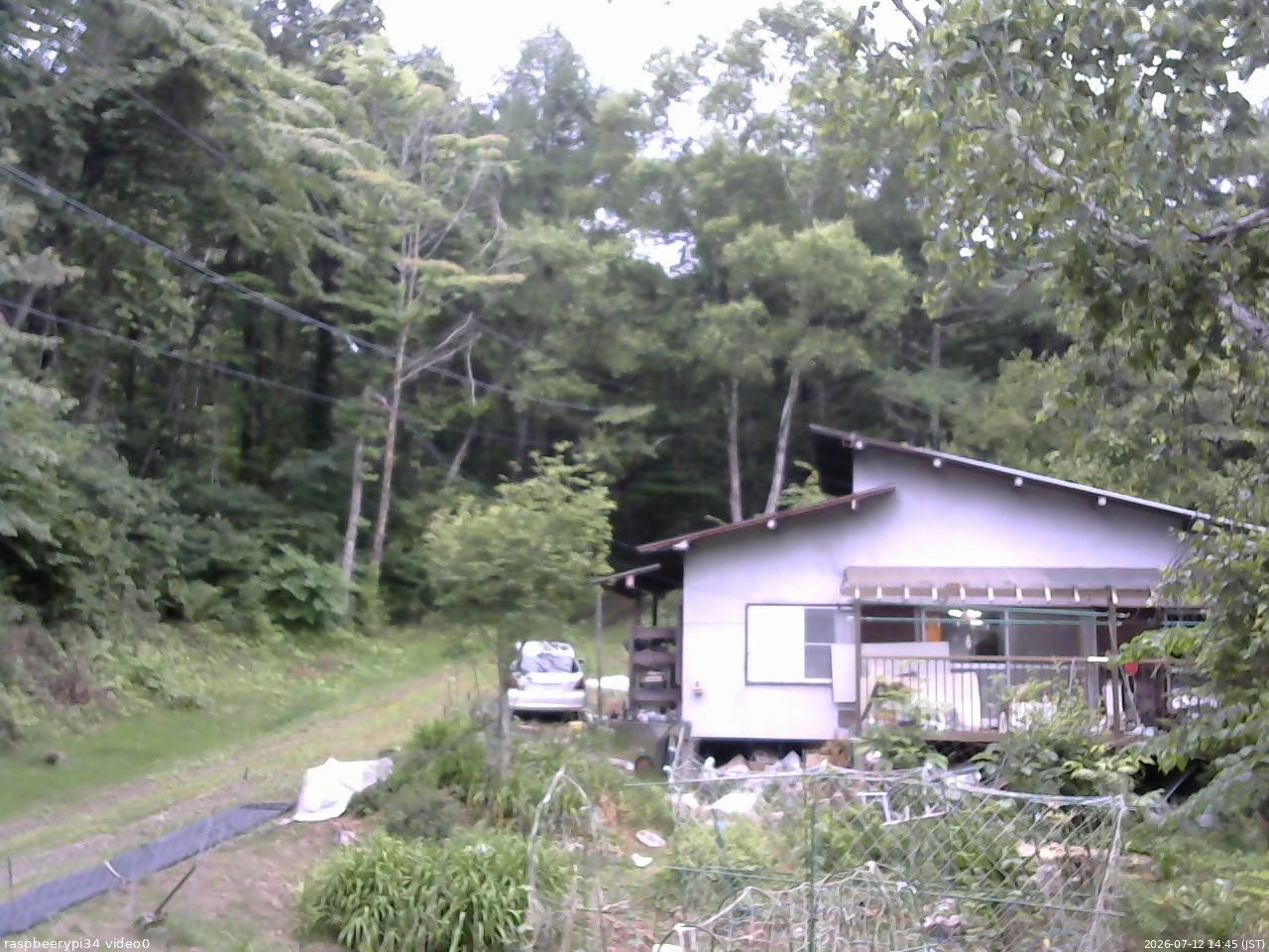 長野県菅平高原 ゆたか山荘 西側(坂上) 2026/07/12 14:45