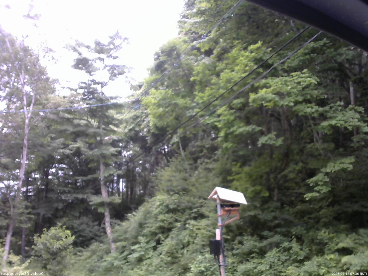 長野県菅平高原 ゆたか山荘 温度計 2026/07/12 07:30