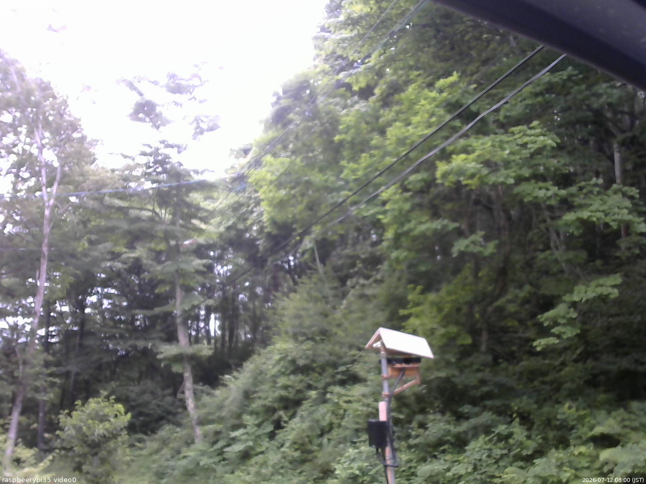 長野県菅平高原 ゆたか山荘 温度計 2026/07/12 08:00