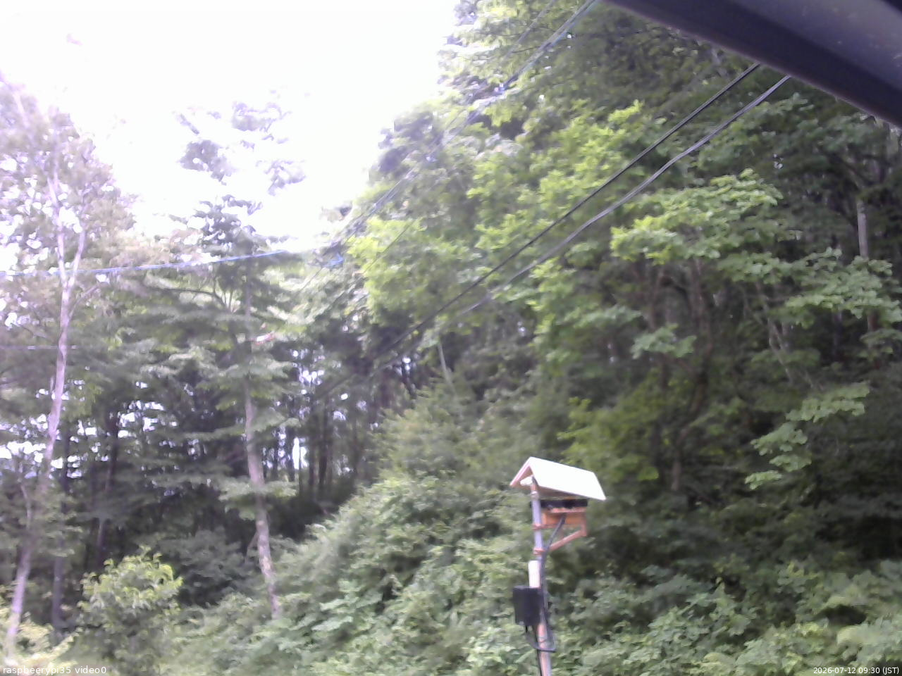 長野県菅平高原 ゆたか山荘 温度計 2026/07/12 09:30