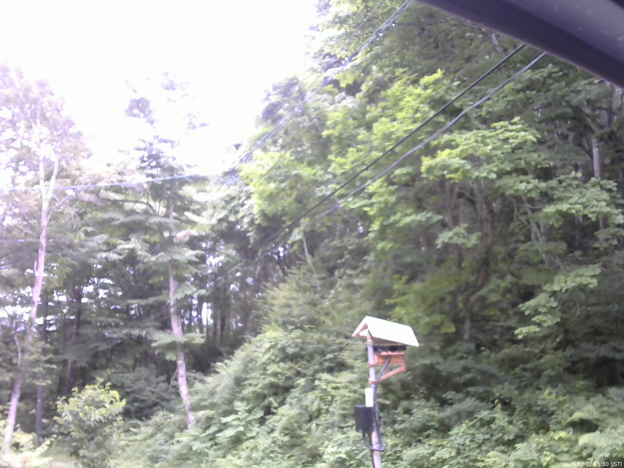 長野県菅平高原 ゆたか山荘 温度計 2026/07/12 11:30