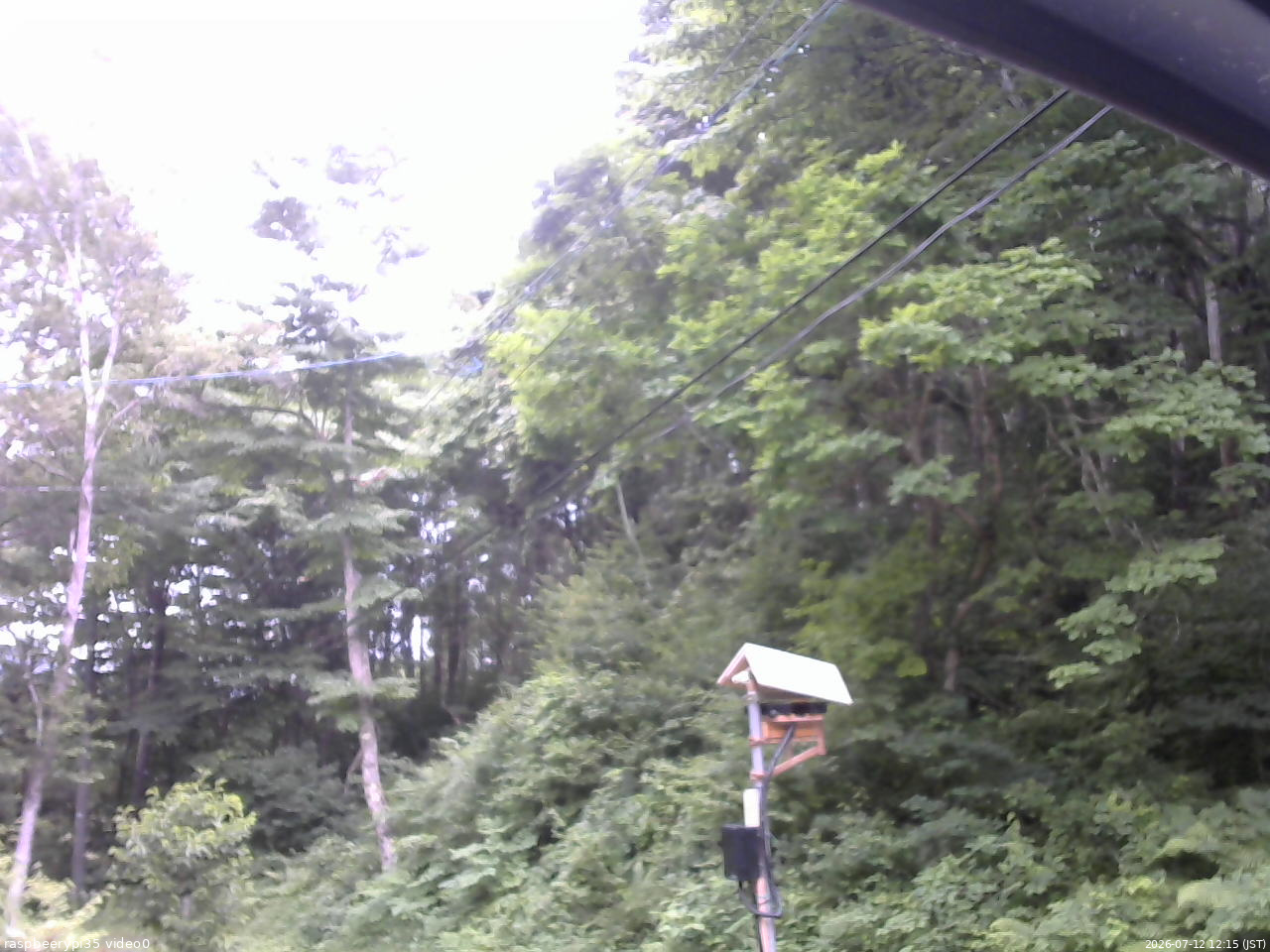 長野県菅平高原 ゆたか山荘 温度計 2026/07/12 12:15