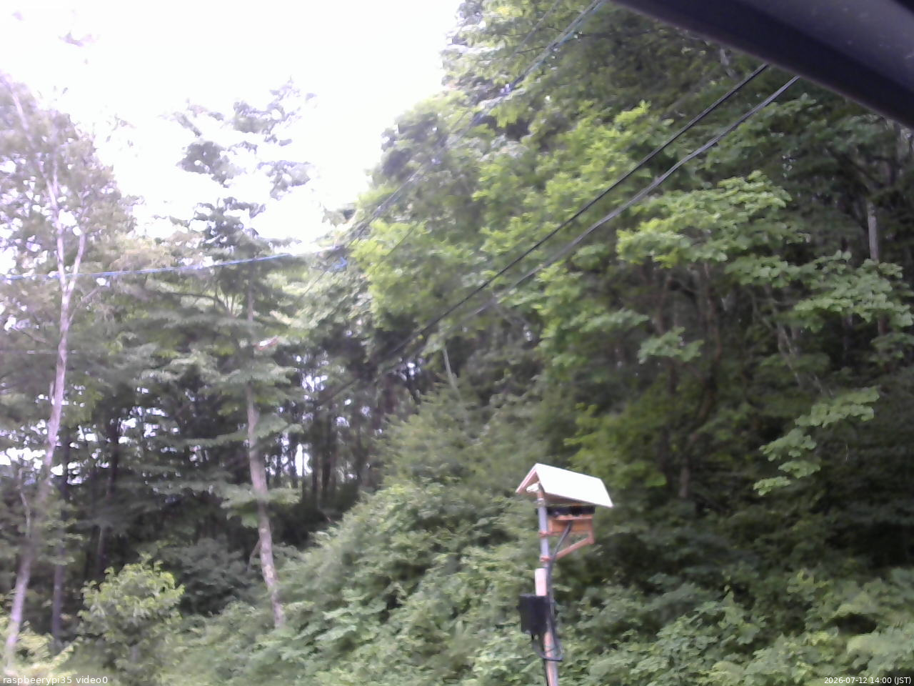長野県菅平高原 ゆたか山荘 温度計 2026/07/12 14:00