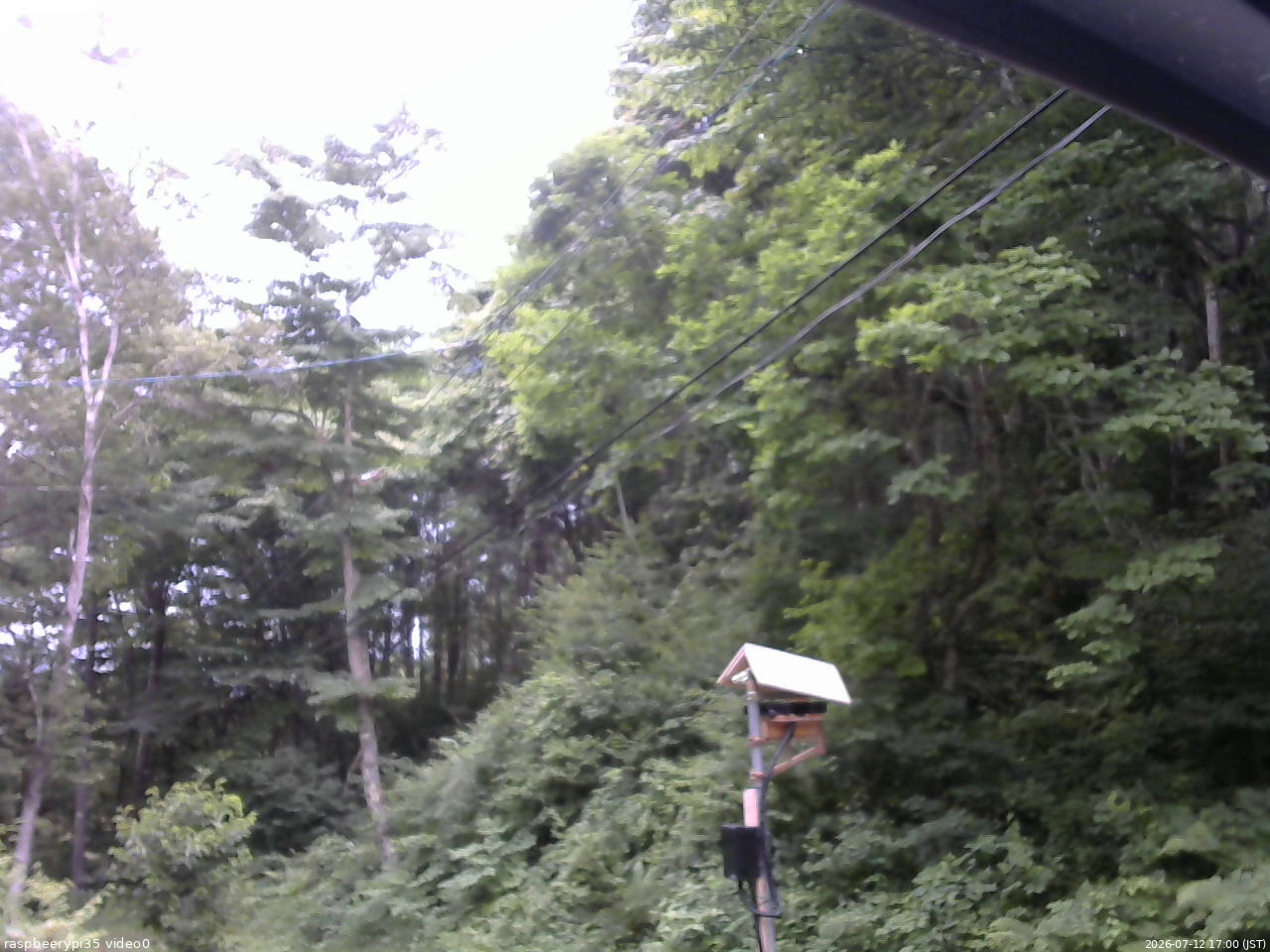 長野県菅平高原 ゆたか山荘 温度計 2026/07/12 17:00