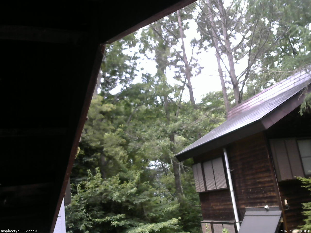 長野県菅平高原 ゆたか山荘 北側 2026/07/13 13:30