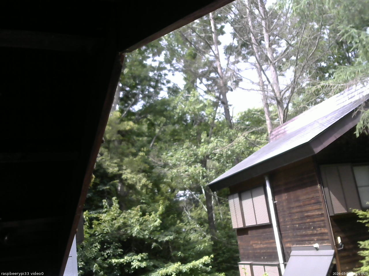 長野県菅平高原 ゆたか山荘 北側 2026/07/13 14:15