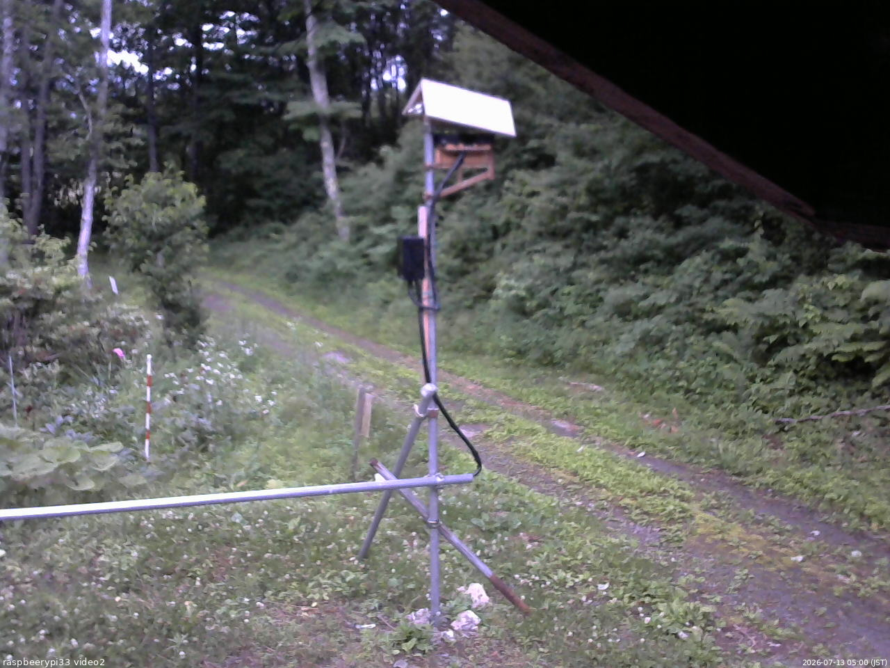 長野県菅平高原 ゆたか山荘 南側 2026/07/13 05:00