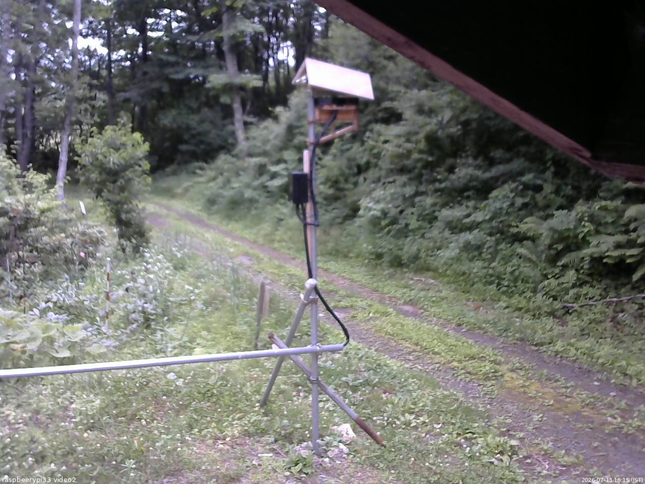 長野県菅平高原 ゆたか山荘 南側 2026/07/13 18:15