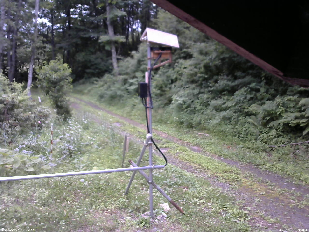 長野県菅平高原 ゆたか山荘 南側 2026/07/13 18:30