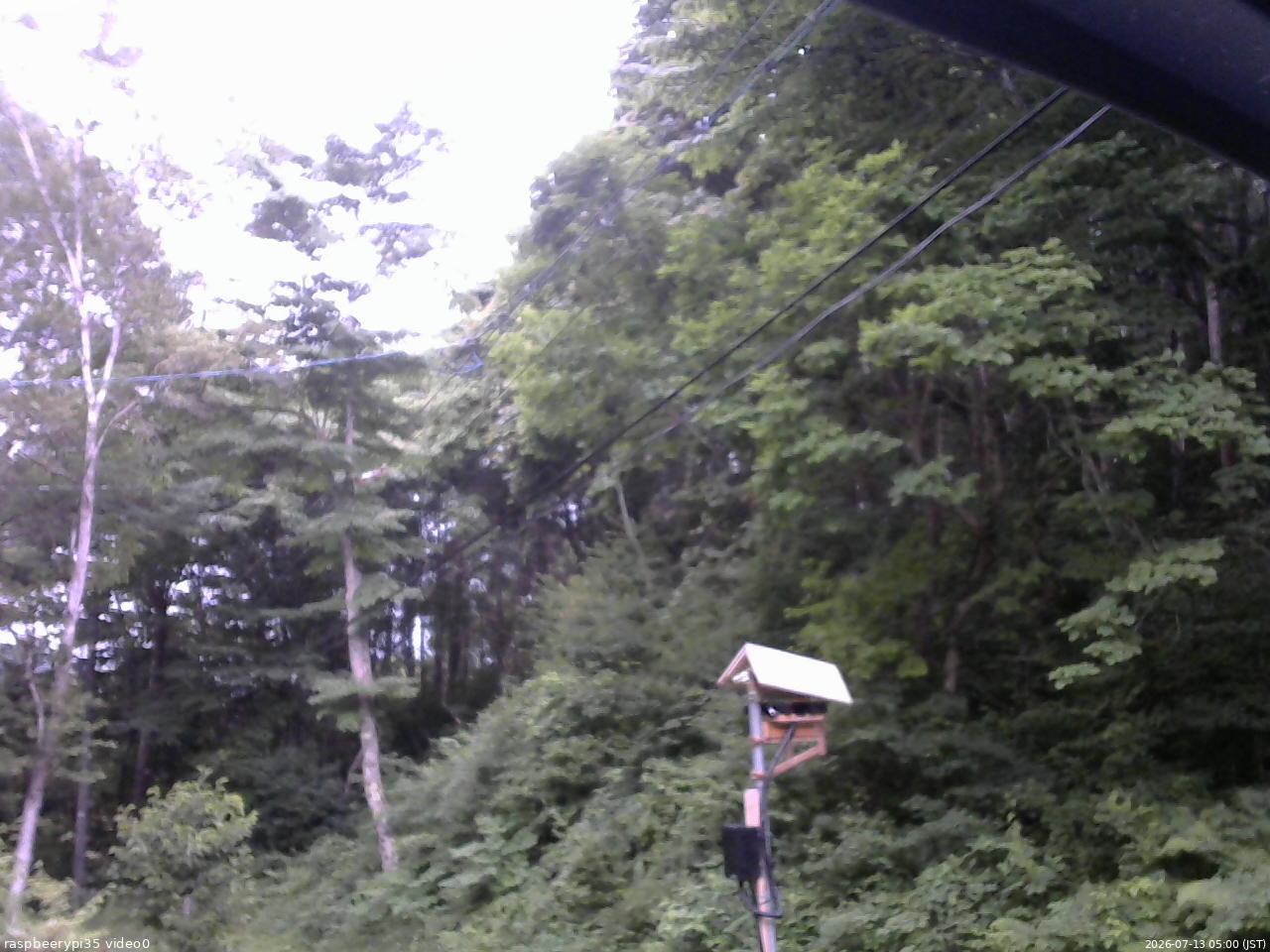 長野県菅平高原 ゆたか山荘 温度計 2026/07/13 05:00