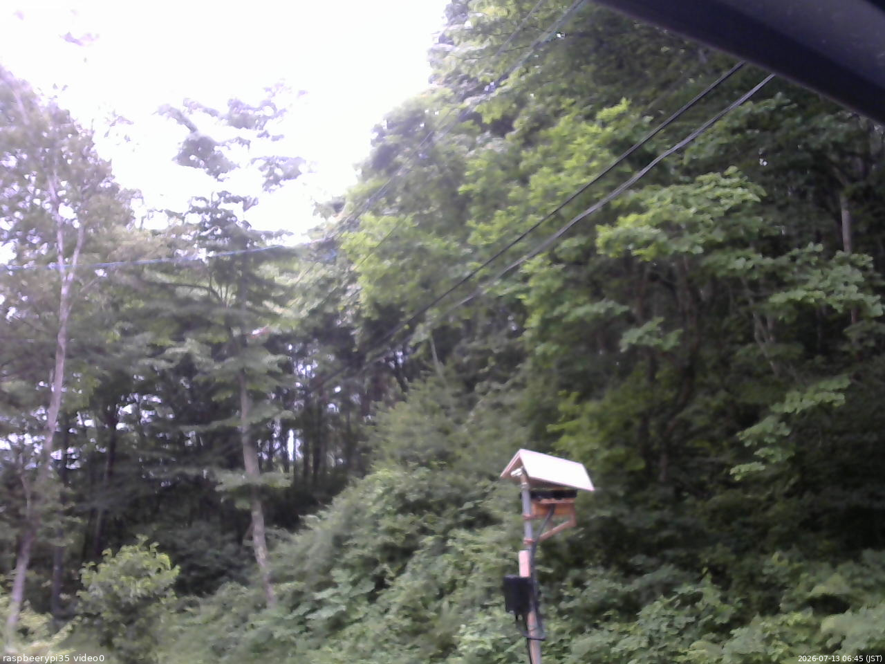 長野県菅平高原 ゆたか山荘 温度計 2026/07/13 06:45