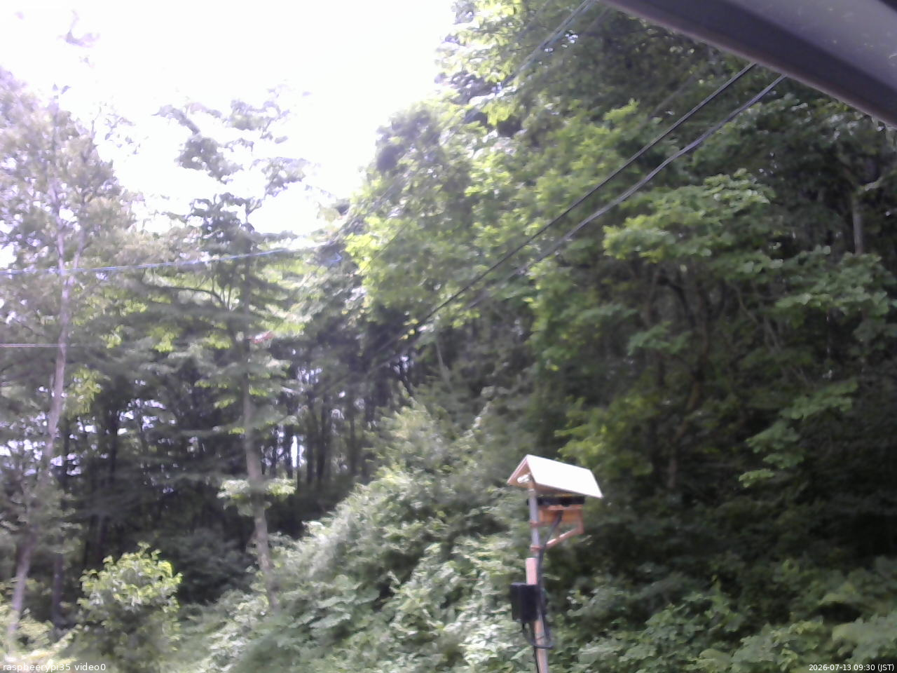 長野県菅平高原 ゆたか山荘 温度計 2026/07/13 09:30
