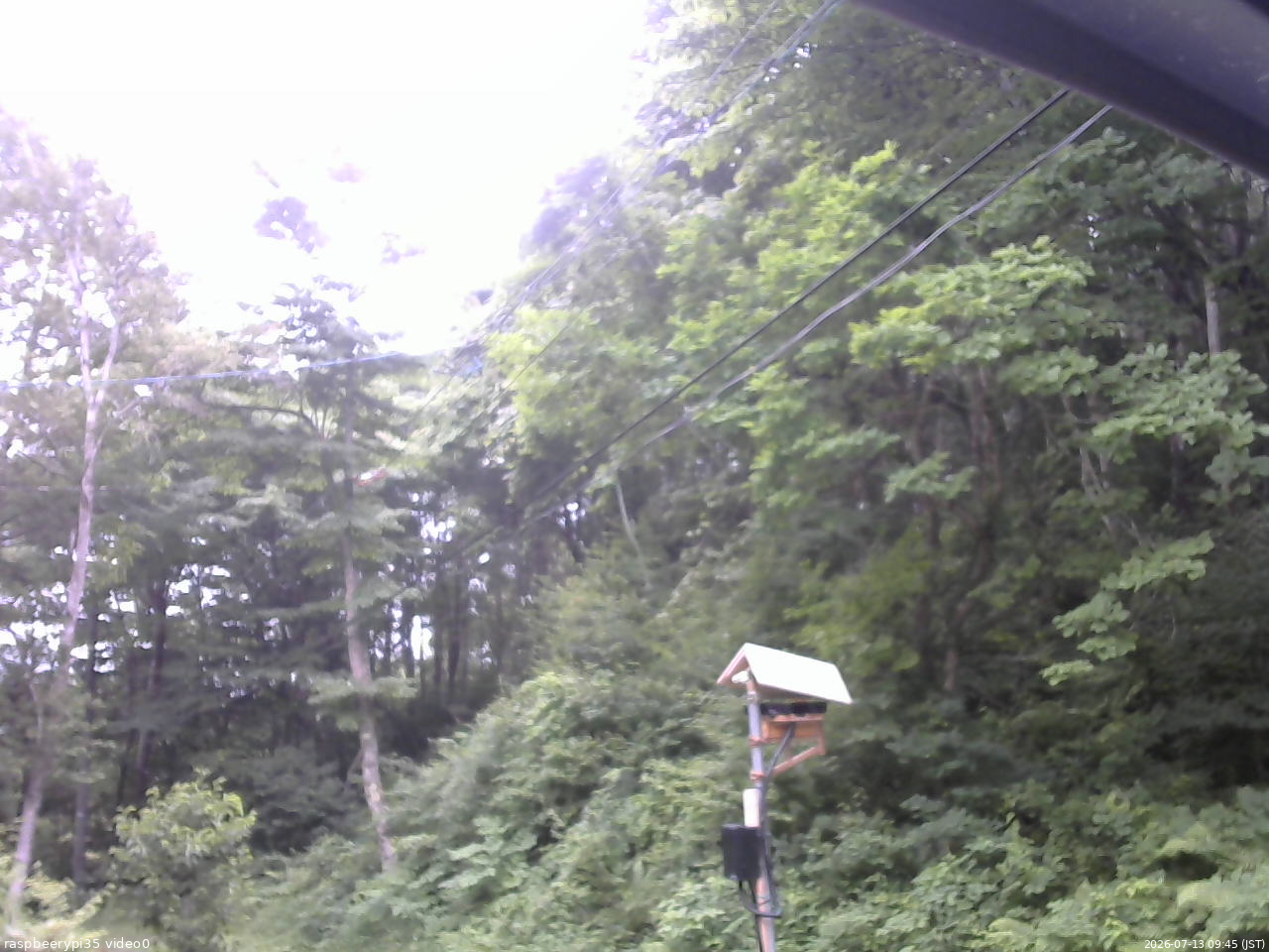 長野県菅平高原 ゆたか山荘 温度計 2026/07/13 09:45