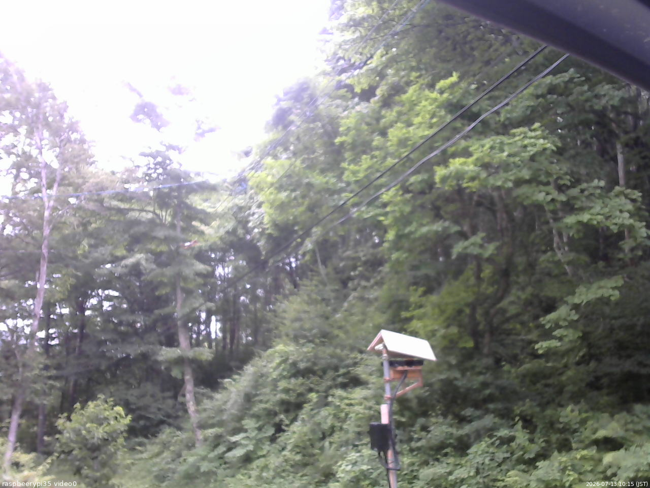 長野県菅平高原 ゆたか山荘 温度計 2026/07/13 10:15