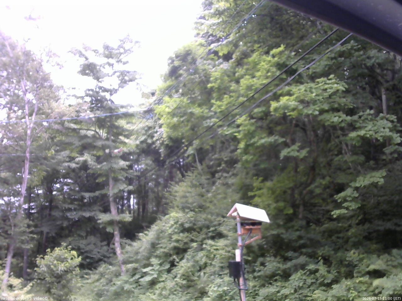 長野県菅平高原 ゆたか山荘 温度計 2026/07/13 11:00