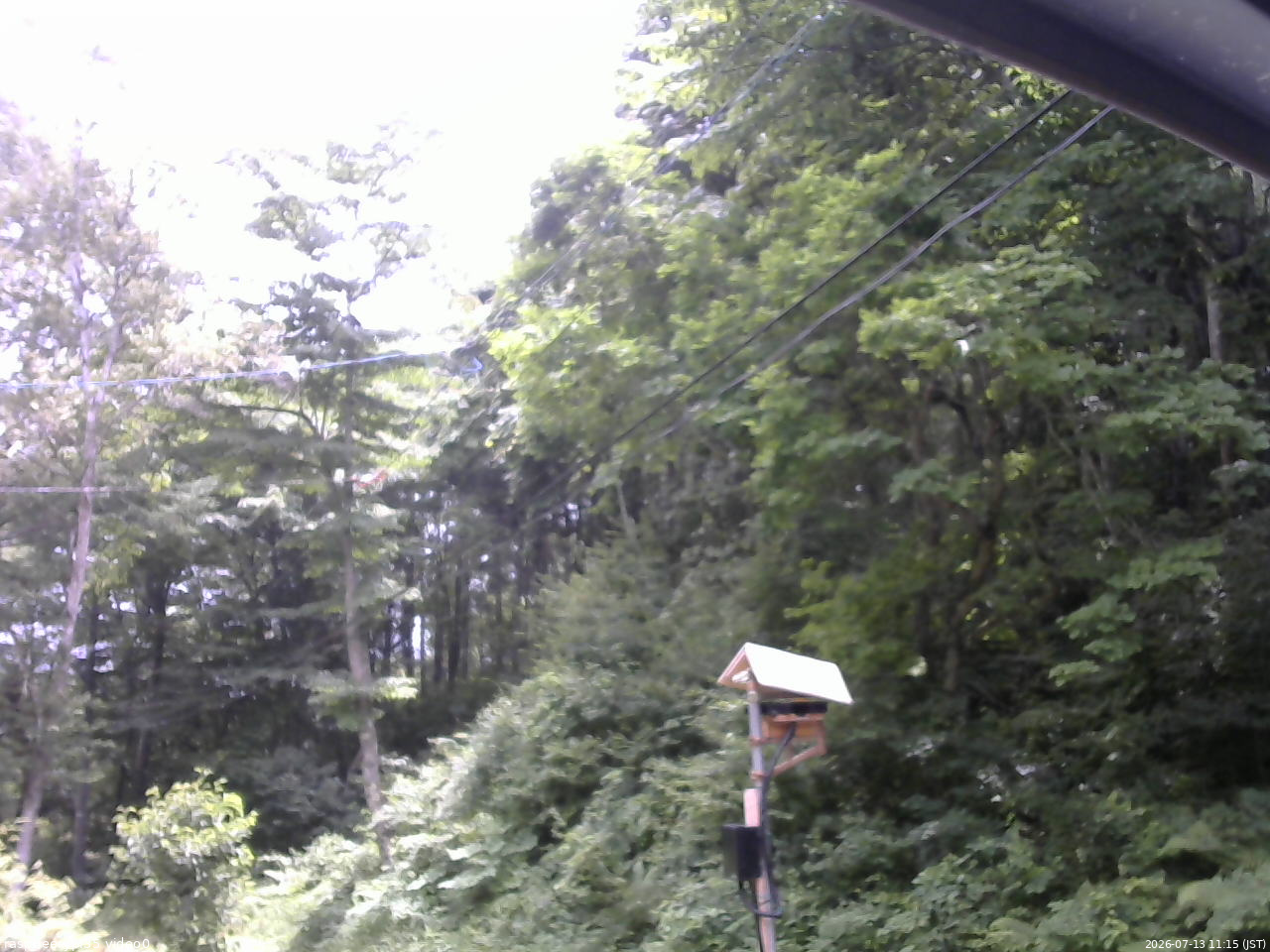 長野県菅平高原 ゆたか山荘 温度計 2026/07/13 11:15