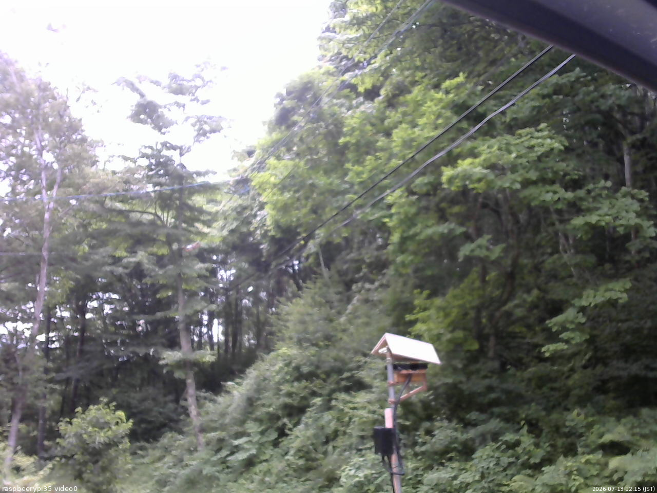 長野県菅平高原 ゆたか山荘 温度計 2026/07/13 12:15