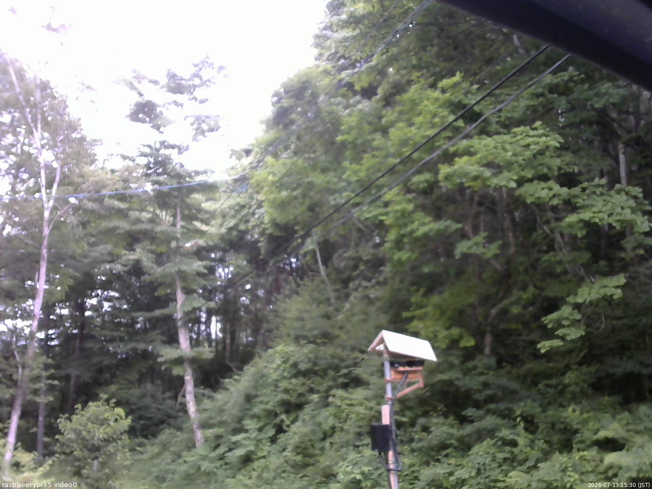 長野県菅平高原 ゆたか山荘 温度計 2026/07/13 15:30