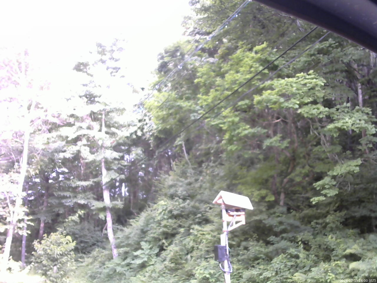 長野県菅平高原 ゆたか山荘 温度計 2026/07/13 16:00