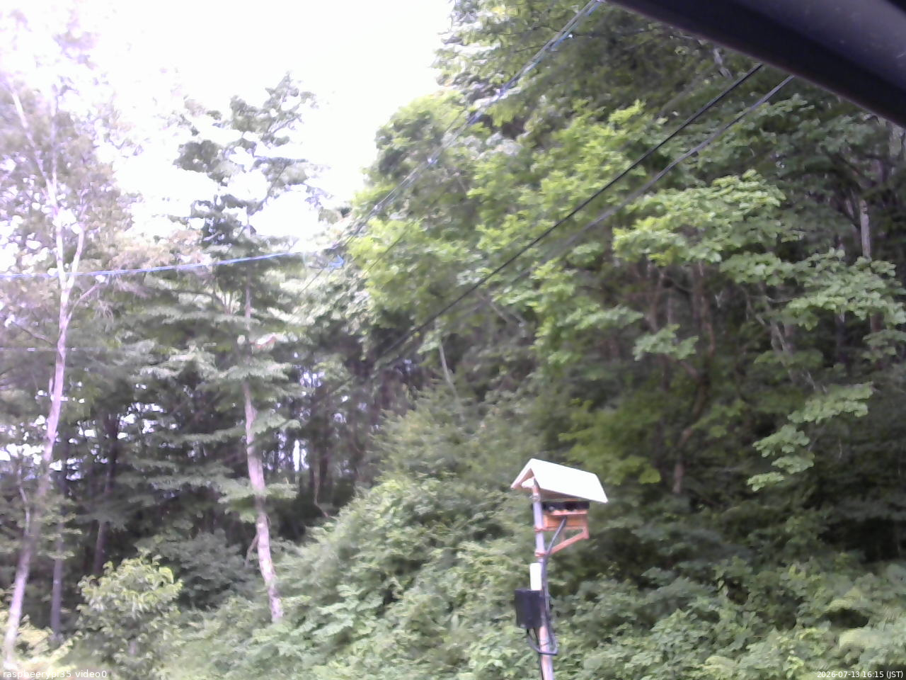 長野県菅平高原 ゆたか山荘 温度計 2026/07/13 16:15