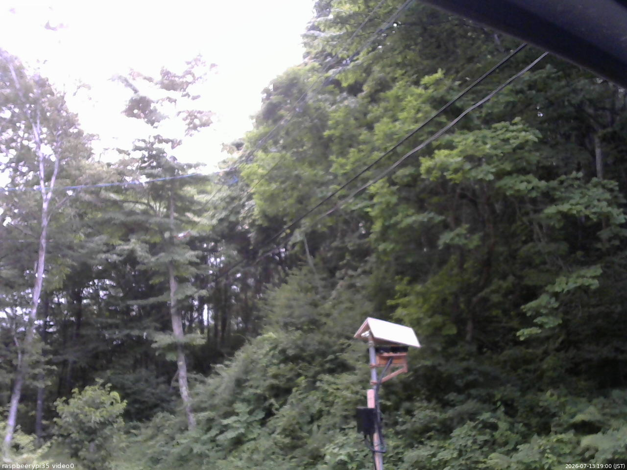 長野県菅平高原 ゆたか山荘 温度計 2026/07/13 19:00