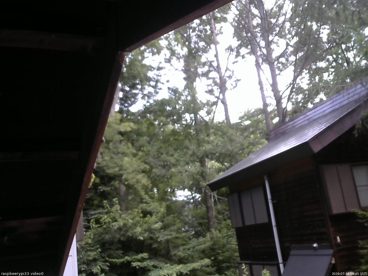 長野県菅平高原 ゆたか山荘 北側 2026/07/14 08:45
