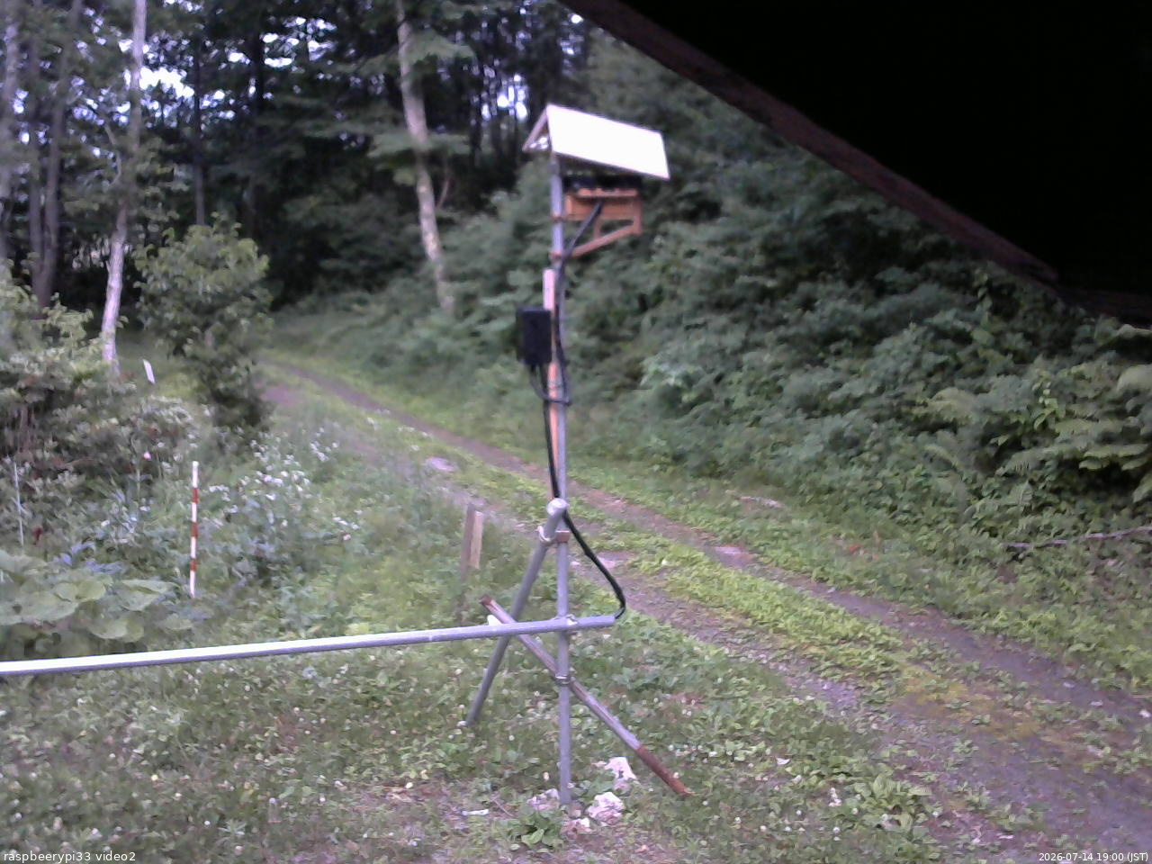 長野県菅平高原 ゆたか山荘 南側 2026/07/14 19:00