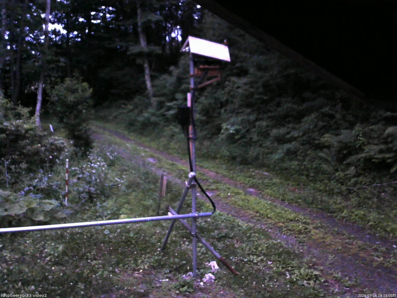 長野県菅平高原 ゆたか山荘 南側 2026/07/14 19:15