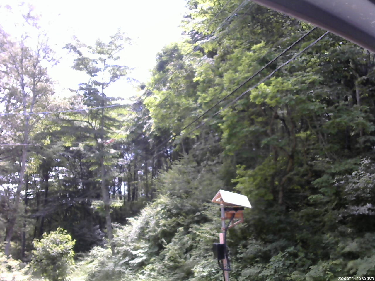 長野県菅平高原 ゆたか山荘 温度計 2026/07/14 10:30