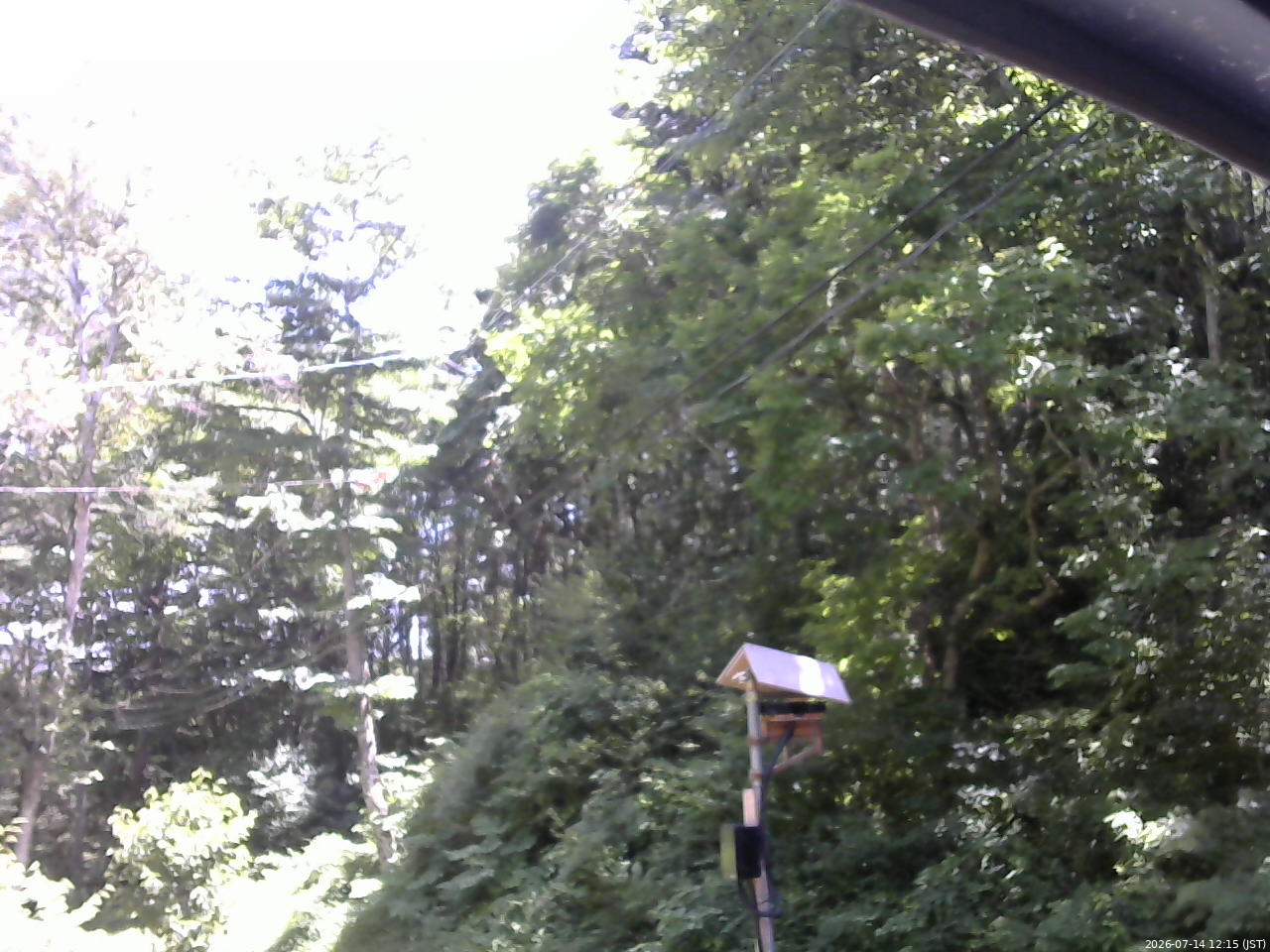 長野県菅平高原 ゆたか山荘 温度計 2026/07/14 12:15