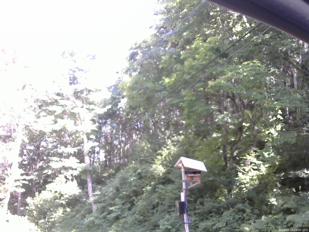 長野県菅平高原 ゆたか山荘 温度計 2026/07/14 14:00
