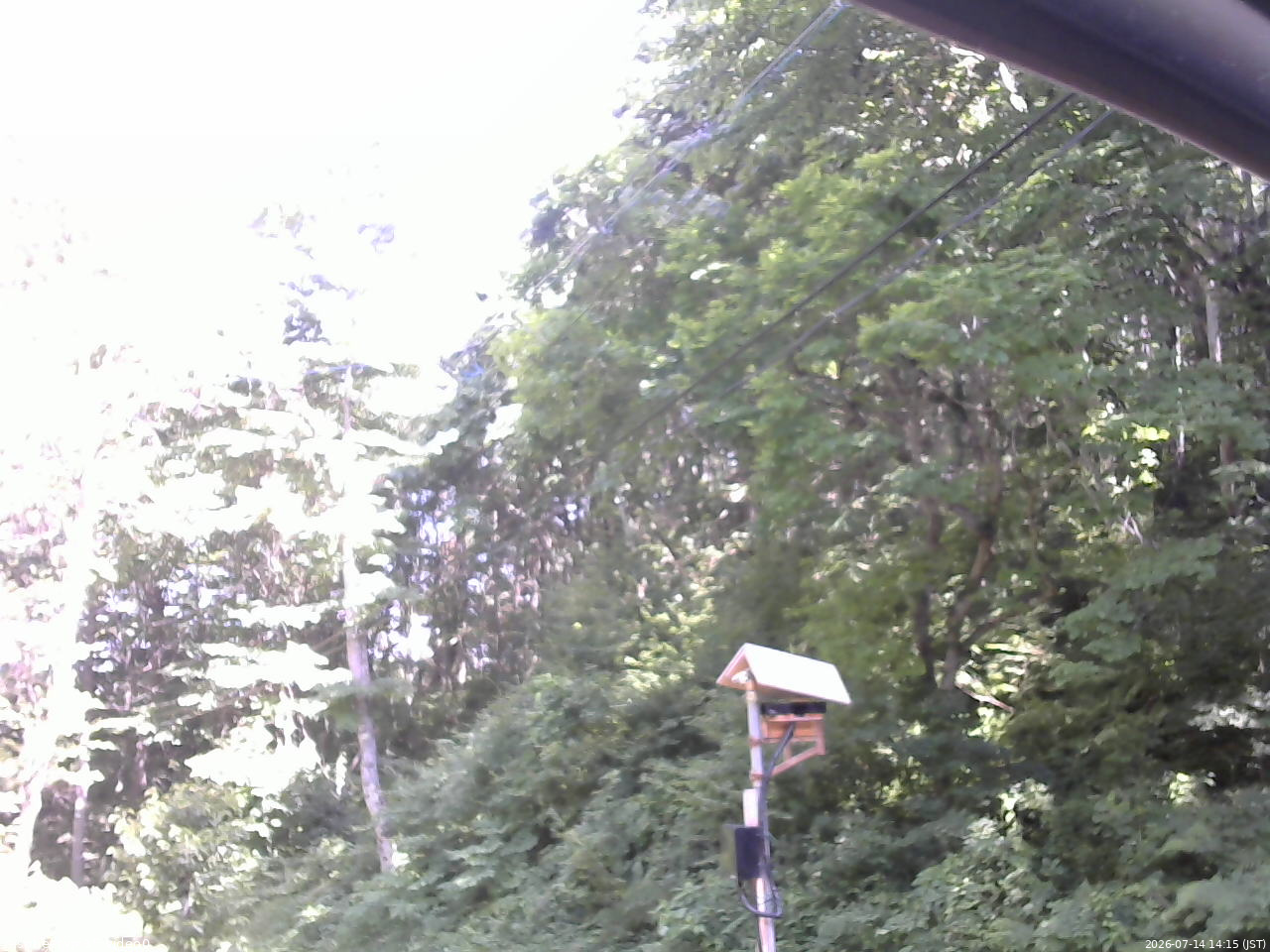 長野県菅平高原 ゆたか山荘 温度計 2026/07/14 14:15