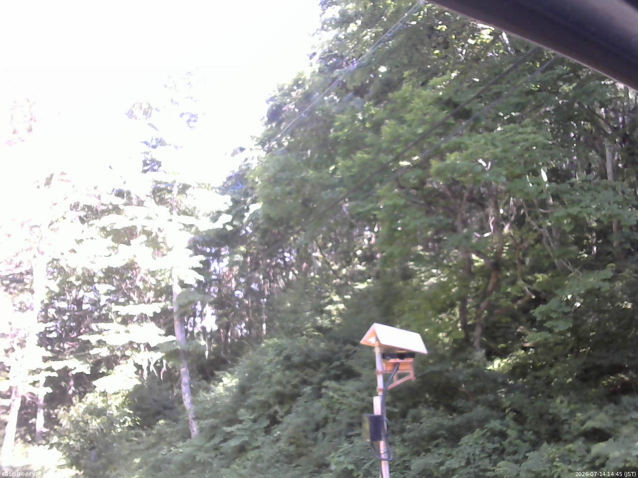 長野県菅平高原 ゆたか山荘 温度計 2026/07/14 14:45