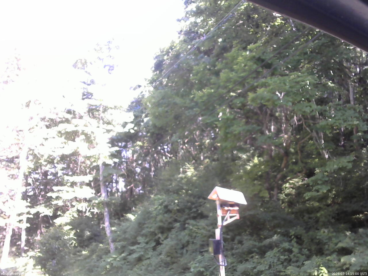 長野県菅平高原 ゆたか山荘 温度計 2026/07/14 15:00